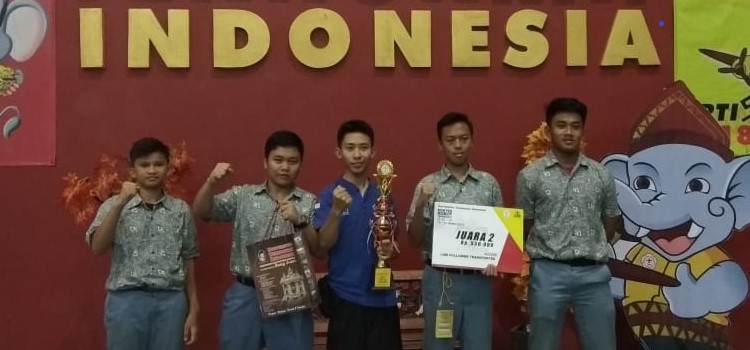 TIM ROBOTIK SMAI NFBS SERANG JUARA 2 SE JAWA-SUMATRA