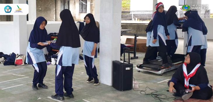 AMT Ceria Ala Santri Kelas 7 SMP Islam Nurul Fikri Boarding School Serang
