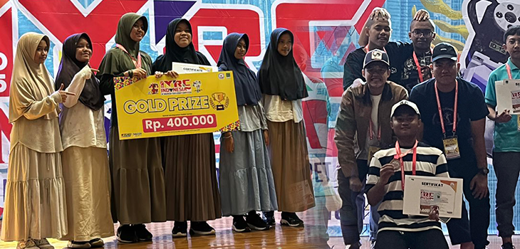 Santri NFBS Serang Sabet Medali di Ajang Robotika IYRC Indonesia 2025