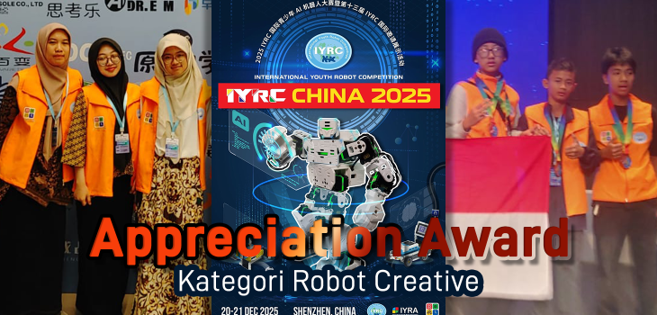 Santri SMP dan SMA NFBS Serang Raih Appreciation Award pada IYRC China 2025
