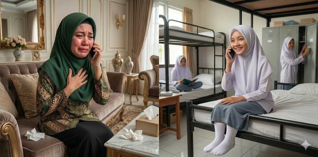 Melepas dengan Ikhlas: Seni Mengelola Rindu Agar Si Kecil Tangguh di Pondok