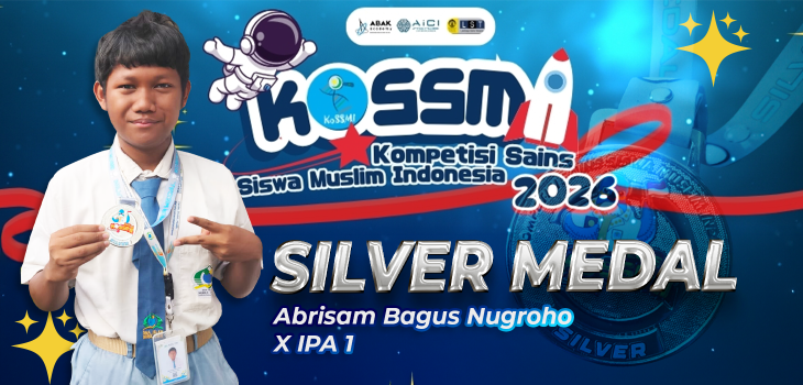 Abrisam Bagus Nugroho Raih Medali Silver di Kompetisi Sains Siswa Muslim Indonesia 2026